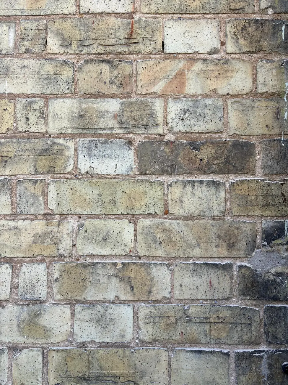 Repointed brickwork on a Woodbridge property, joints matched to the original